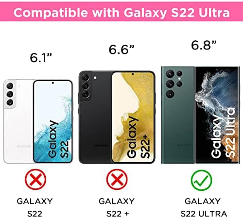 Galaxy S22 Ultra Tárca Esetben - Mavis Naplója Prémium Bőr Mágneses Flip tok-Kártya nyílás, Kitámasztó,