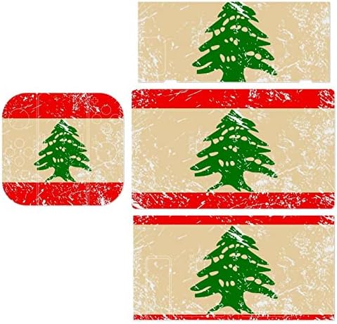 Libanoni Retro Zászló Szép Mintát Bőr Matrica Teljes Lezárja a Bőr Védő Bőr Matrica a Kapcsoló