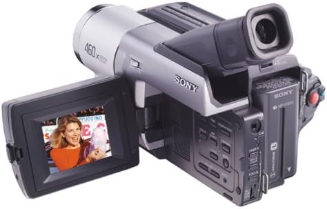 Sony CCD-TRV58 20x Optikai Zoom 460x Digitális Zoom Hi8mm Videokamera (Megszűnt Gyártó által)