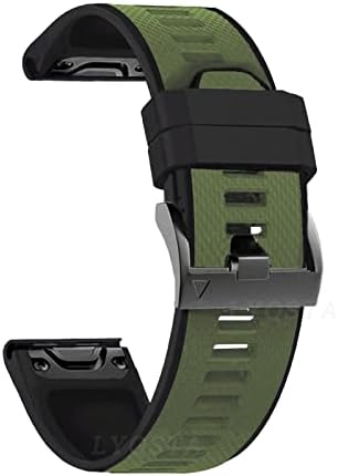 IRJFP 26 22mm Szilikon gyorskioldó Watchband Szíj, A Garmin Fenix 6X 6 6 Pro 5X 5 Plusz 3HR Enduro Smartwatch
