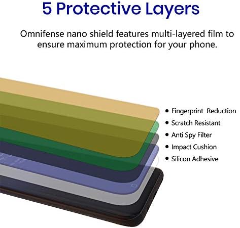 Omnifense Galaxy Note 20 Adatvédelmi képernyővédő fólia Ragasztó Teljes Puha Film (NEM Edzett Üveg), az