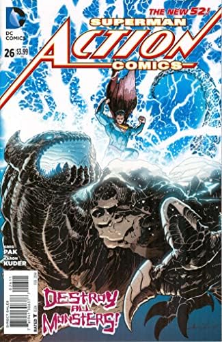 Az Action Comics (2 Sorozat) 26 VF ; DC képregény