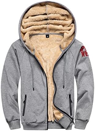 ADSSDQ Hosszú Ujjú Alapvető Kabát Férfi Plus Size Park Holiday Zip Fel Puha Kabátok Pulcsik Alkalmas egyszínű