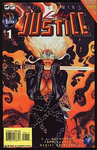 Lady Justice (Neil Gaiman van, Vol. 2) 1 FN ; Nagy képregény