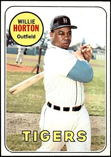 1969 Topps 180 Willie Horton Detroit Tigers (Baseball Kártya) NM/MT Tigrisek