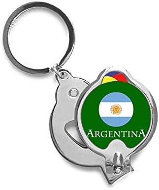 Argentin Labdarúgó-Dél-Amerikai Zászló Körömvágók Éles Körmével Rozsdamentes Acél Vágó
