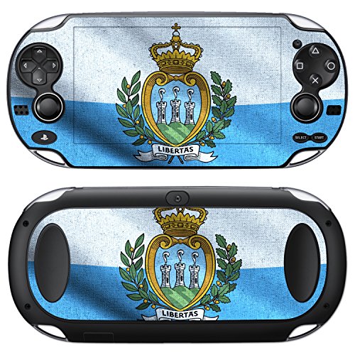 Sony PlayStation Vita Design Bőr, zászló, San Marino Matrica a PlayStation Vita