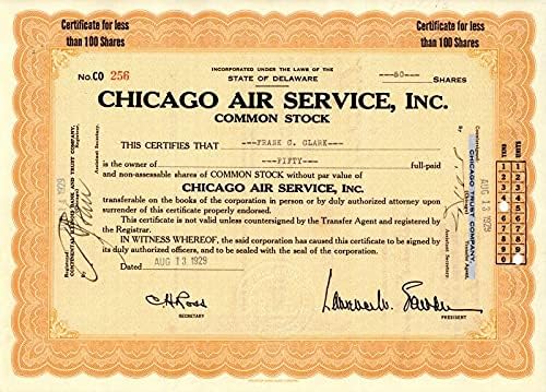 Chicago Air Service, Inc.