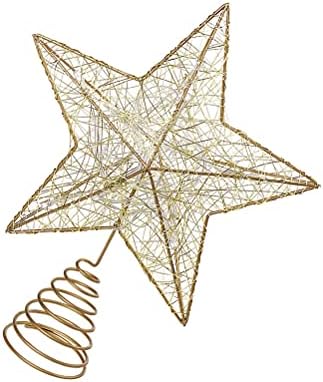DOITOOL 1db karácsonyfa Topper Világító Csillag Alakú fa tetején Dekoráció Otthon PartyChristmas Dekoráció,