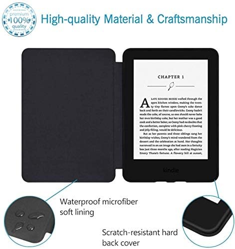 Kindle Paperwhite 4 [10 Generáció 2018 Kiadások Modell: PQ94WIF] Vékony Védő Smart Cover tok Kézzel Festett