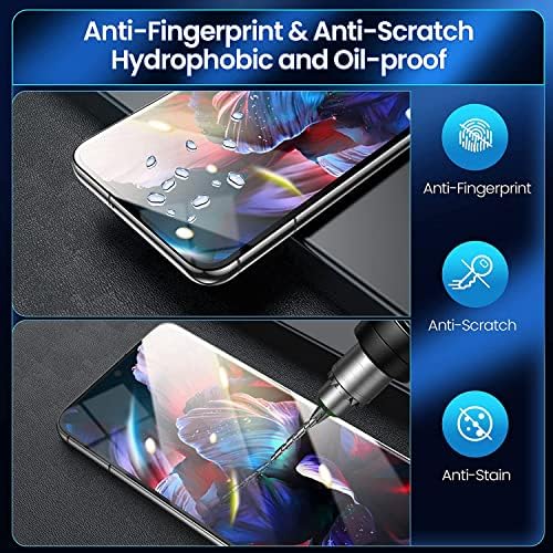 Suzii [2 Csomag]a Samsung Galaxy S23 Plusz 5G S23+ Privacy Screen Protector Edzett Üveg Támogatás Ujjlenyomat