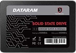 Dataram 480GB 2.5 SSD Meghajtó szilárdtestalapú Meghajtó Kompatibilis HP PRODESK 600 G2 (SFF & MT)