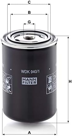 Mann Filter WDK940/1 Üzemanyag Szűrő