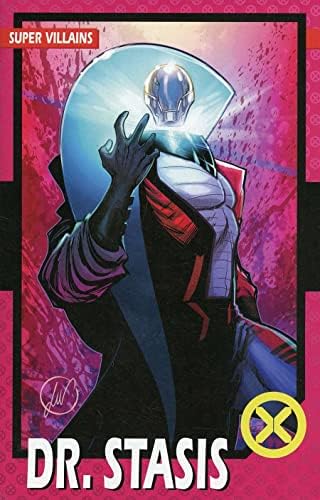 X-Men (6. Sorozat) 10A VF/NM ; Marvel képregény | Trading Card változat Dr. Sztázis