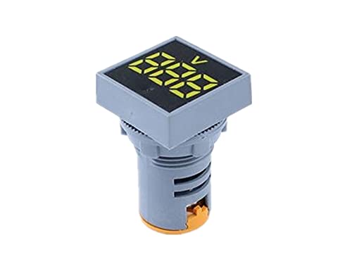 PHNT 22mm Mini Digitális Voltmérő Tér AC 20-500V Voltos Feszültség Teszter Méter Power LED Kijelző Kijelző