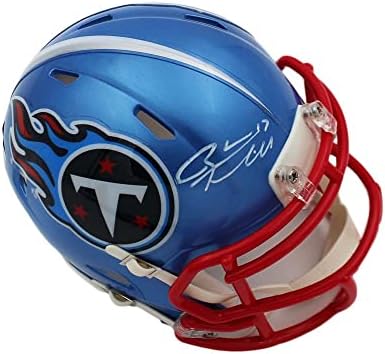 Ryan Tannehill Aláírt Tennessee Titans Sebesség Flash NFL Mini Sisak - Dedikált NFL Mini Sisak