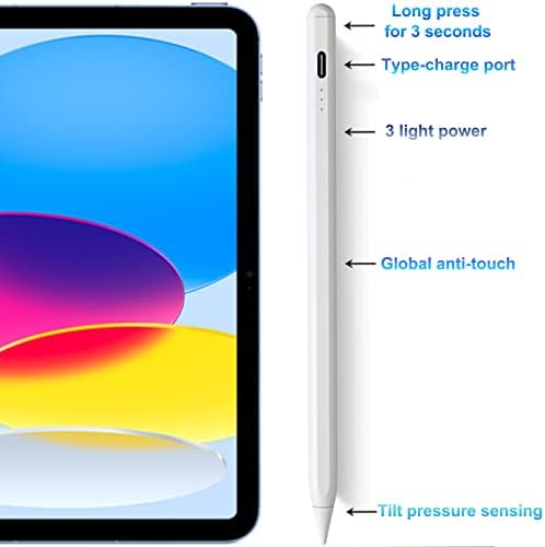 Stylus Toll iPad Palm Elutasítás, Aktív Ceruza, Apple iPad Pro 11/12.9 Inch, iPad 3/4/5 Gen, iPad 6/7/8/9