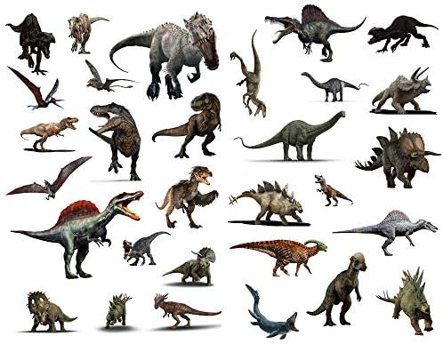 Seasonstorm Jurassic Dinoszauruszok Elővágott Aranyos Esztétikai Napló Utazási Papír Szemét Journal Matricák