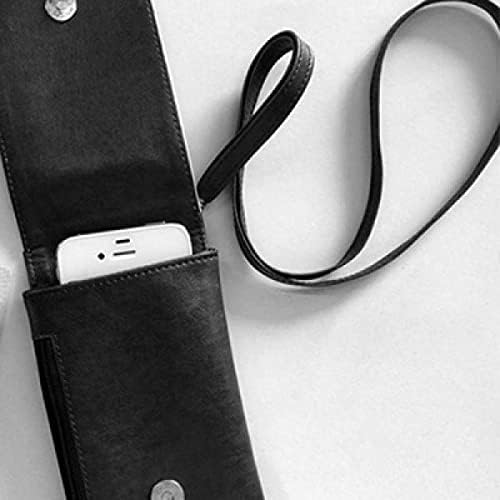 Arch a Győzedelmes Legjobb Párizs Phone Wallet Pénztárca Lóg Mobil Tok Fekete Zseb
