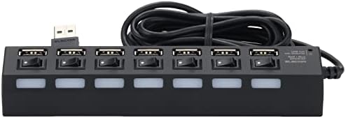 Elecom USB Hub 7 port U2H-TZS720SBK Fekete