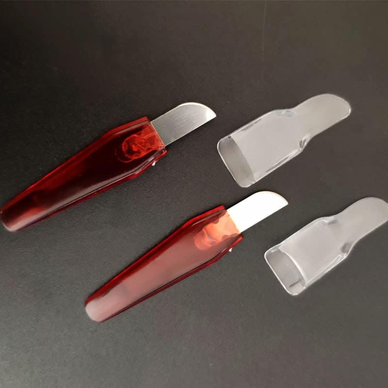 TorSor 5 Csomag Kukorica-Eltávolító Eszköz a Láb Mini Kések Rozsdamentes Acél Pedikűr Késsel a Kukorica