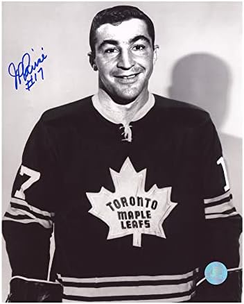 JP Parise. Toronto Maple Leafs Dedikált 8x10 Fotó - Dedikált NHL-Fotók