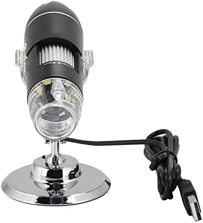 YLYAJY 1600X Digitális Mikroszkóp, Nagyító LED Kamera USB Elektronikus Mikroszkóp Lift Állvány, Mobil