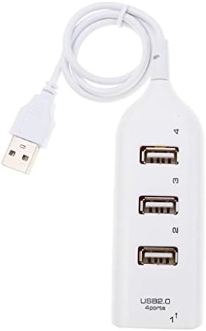 SDFGH Hi-Speed Elosztó Adapter USB-Mini USB 2.0 Hub 4 Port Elosztó PC Laptop Notebook Vevő Számítógép