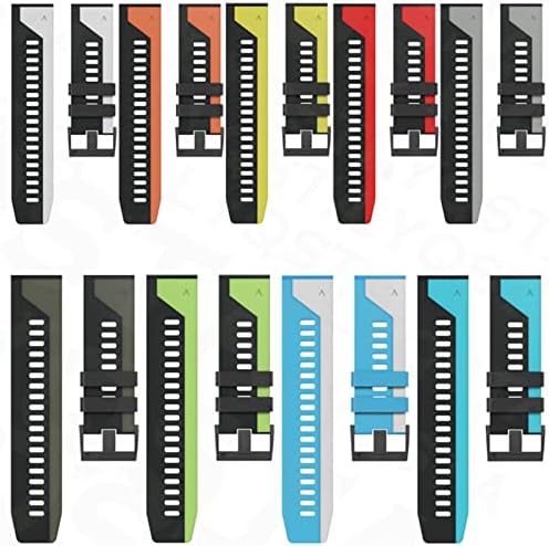 EEOMOiK Sport Szilikon Watchband Csuklópántot a Garmin Fenix 6X 6 Pro 5X 5 + 3 HR Smartwatch 22 26mm EasyFit